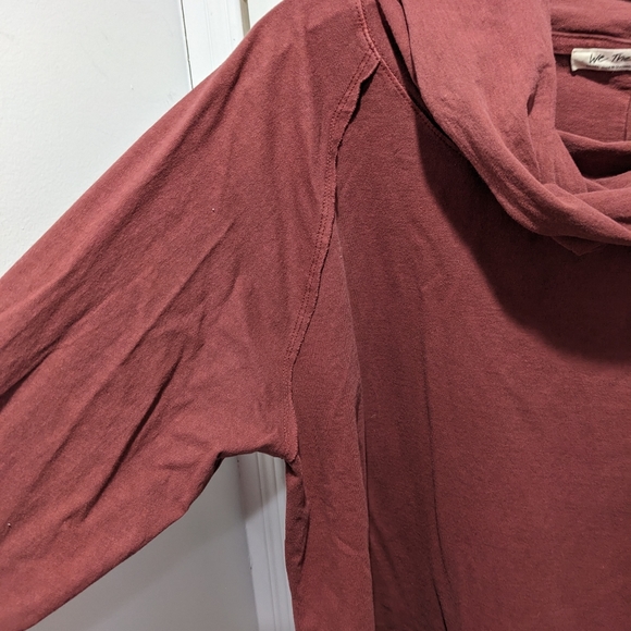 Free People (We The Free) | Don't You Want Me Tee in Wine - Picture 10 of 13